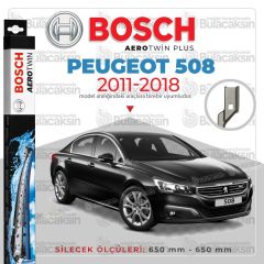 Peugeot 508 Muz Silecek Takımı (2011-2017) Bosch Aerotwin