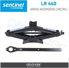 Sentinel Araba Kaldırma Oto Krikosu 1.5 Ton Makas Cırcır Otomatik Kriko