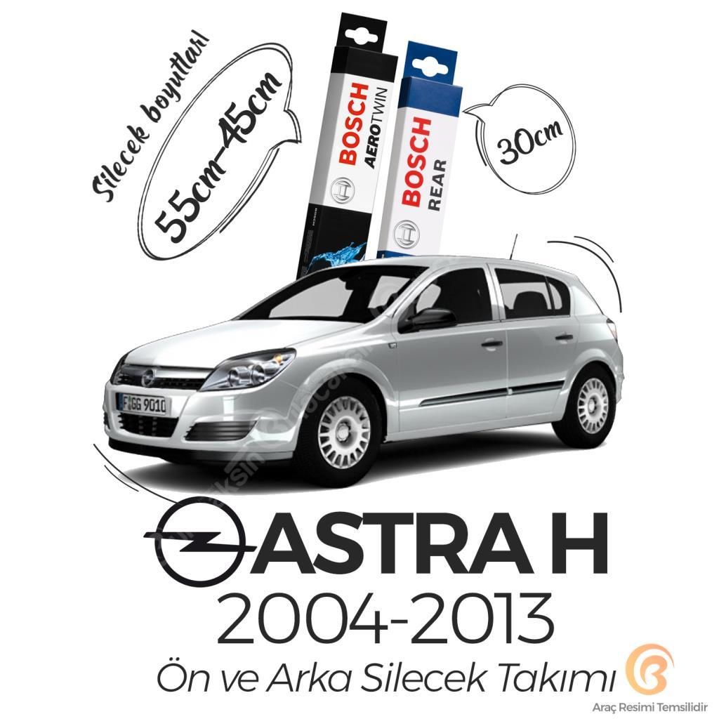 Bosch Aerotwin Ön-Arka Silecek Takımı Opel Astra H 2004 - 2013 ile uyumlu