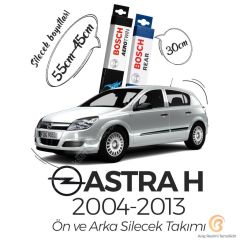 Bosch Aerotwin Ön-Arka Silecek Takımı Opel Astra H 2004 - 2013 ile uyumlu