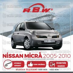 Nissan Micra Muz Silecek Takımı (2005-2010) RBW