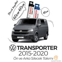 Bosch Aerotwin Ön-Arka Silecek Takımı VW Transporter T6 2015-2020 ile uyumlu