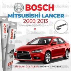 Mitsubishi Lancer Muz Silecek Takımı (2009-2013) Bosch Aeroeco