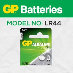 Gp LR44 1.5V Alkalin Düğme Pil (Saat-Kumanda-Baskül)