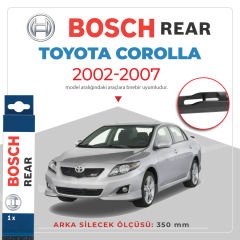 Bosch Rear Arka Silecek Toyota Corolla HB 2002-2007 ile uyumlu