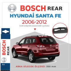 Bosch Rear Arka Silecek Hyundai Santa Fe 2006-2012 ile uyumlu
