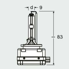 Osram Xenarc Original Ampul D3S 35W Xenon 66340