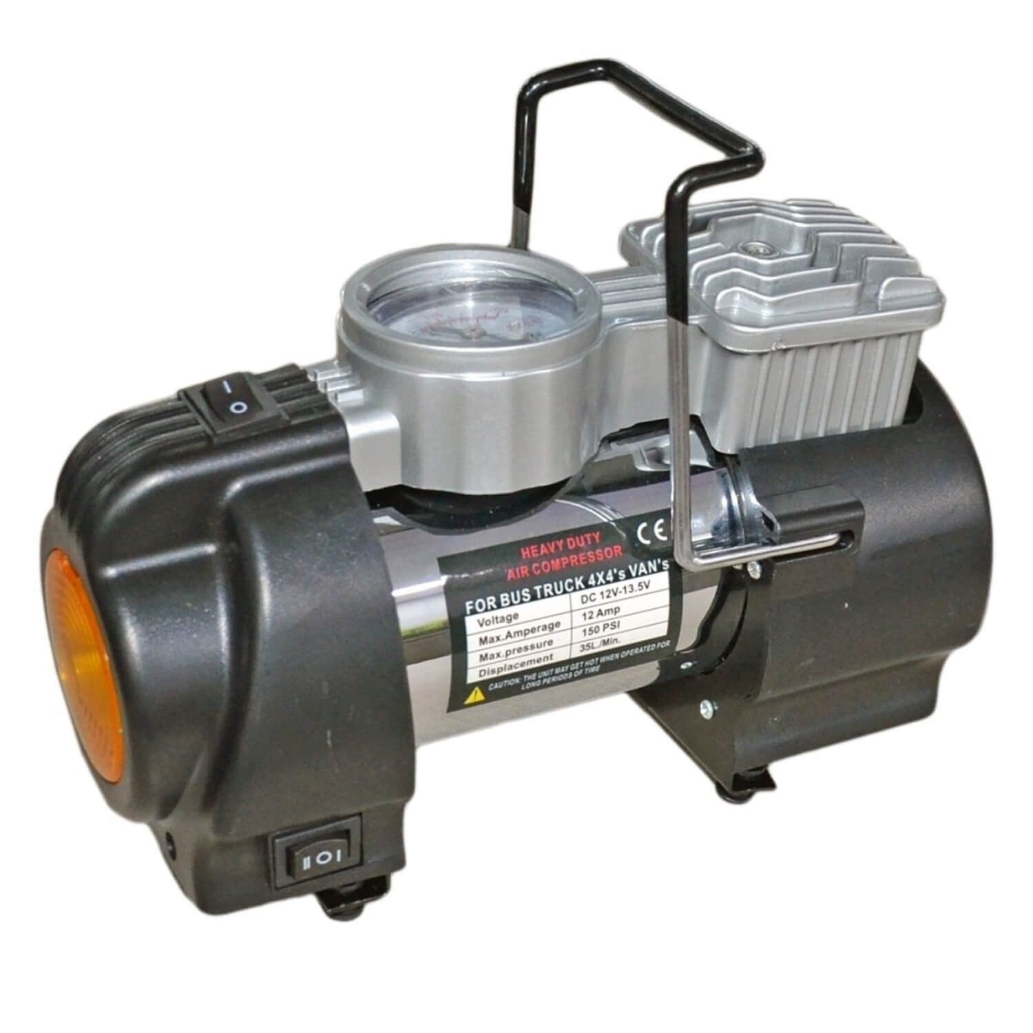 Niken Hava Kompresörü 150 Psi Pro Metal Gövde Işıklı