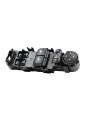 Citroen C4 2004-2010 ile uyumlu Cam Açma Dügmesi Anahtari Ikili Ayna Ayarlı