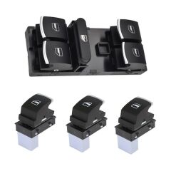 Volkswagen Passat B6 B7 2006-2014 ile uyumlu Cam Açma Düğme Anahtarı Takımı