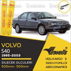 Volvo S40 Muz Silecek Takımı (1995-2003) İnwells