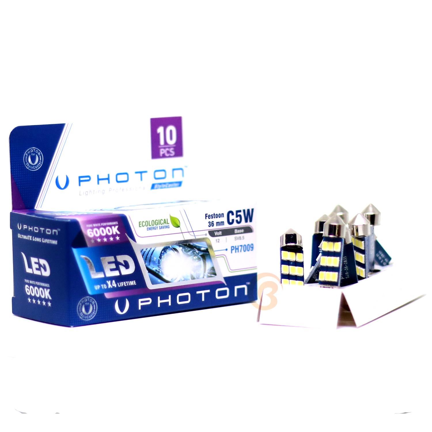 Photon PH7009 Sofit Led C5W Canbus 12V 36mm Beyaz Işık - 10 ADET