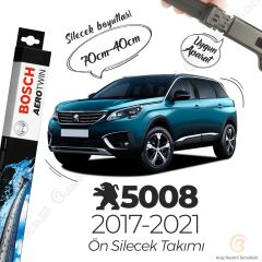 Bosch Aerotwin Muz Silecek Takımı Peugeot 5008 2017-2021 ile uyumlu