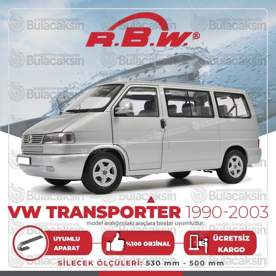 Volkswagen Transporter T4 Muz Silecek Takımı (1990-2003) RBW