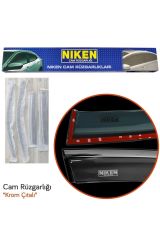 Niken Kromlu Cam Rüzgarlığı Fiat Doblo 2010-2020 Sonrası ile uyumlu