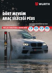 Würth Muz Silecek Takımı Skoda Rapid Spaceback 2013-2016 ile uyumlu