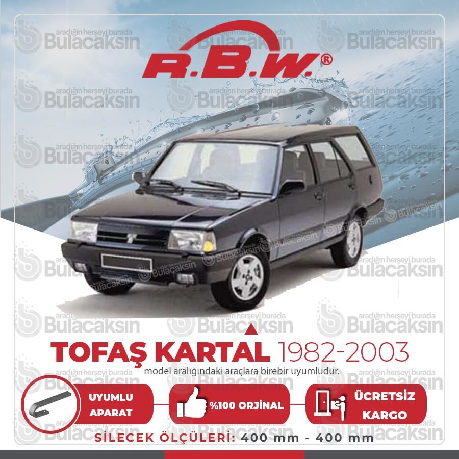 Tofaş Kartal Muz Silecek Takımı (1982-2003) RBW