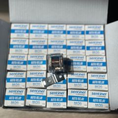 Sentinel Mini Röle Şeffaf 12V 40A 5P 87a Ledli 25 Adet