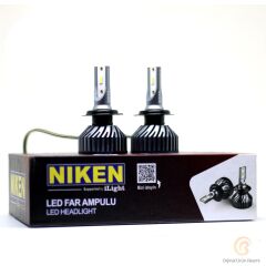 Niken Pro Serisi Flip Led Xenon Zenon HB3-9005 6500K - Slim Fan