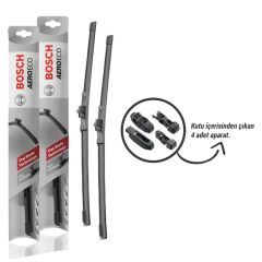 Bosch Aeroeco Muz Silecek Takımı Chevrolet Spark 2005-2009 ile uyumlu