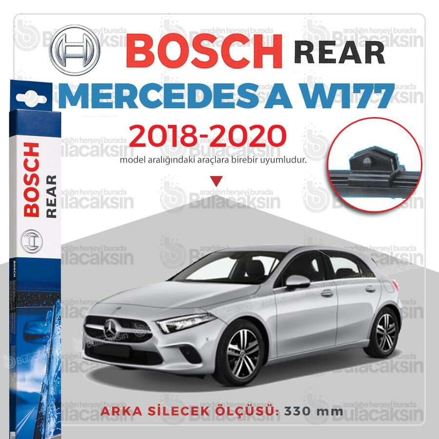 Bosch Rear Arka Silecek Mercedes A Serisi W177 2018-2021 ile uyumlu
