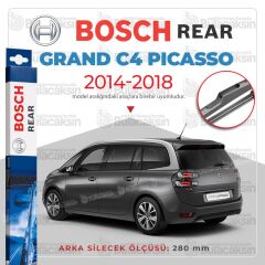Bosch Rear Arka Silecek Citroen Grand C4 Picasso 2014-2018 ile uyumlu