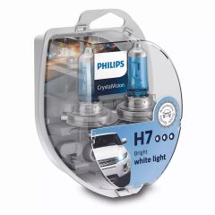 Philips Crystal Vision H7 Ampul 12V 55W 12972CVSM - 2'li Ampul