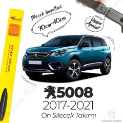 inwells Muz Silecek Takımı Peugeot 5008 2017-2021 ile uyumlu
