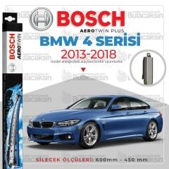 Bmw 4 F32/F33/F36 Muz Silecek Takımı (2013-2018) Bosch Aerotwin