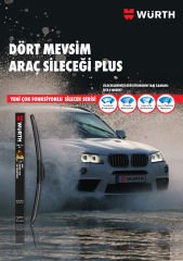 Würth Muz Silecek Takımı Volkswagen Golf 6 2008-2012 ile uyumlu