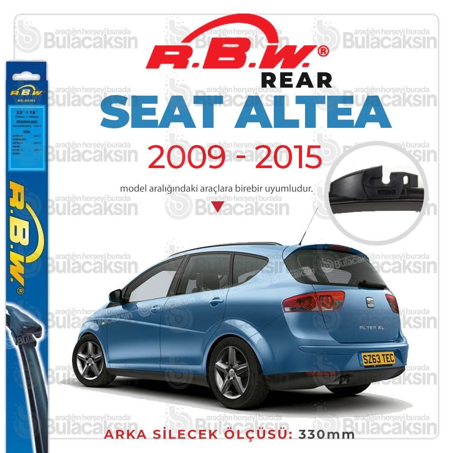 RBW Arka Silecek Seat Altea 2009-2015 ile uyumlu