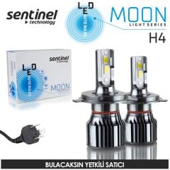 Sentinel Moon H4 Led Xenon Ampülü 30w 12v 8000 Lumen 6500K
