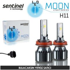 Sentinel Moon H11 Led Xenon Ampülü 30w 12v 8000 Lumen 6500K