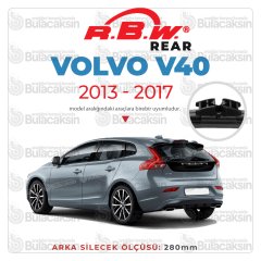 RBW Volvo V40 2013 - 2017 Arka Silecek