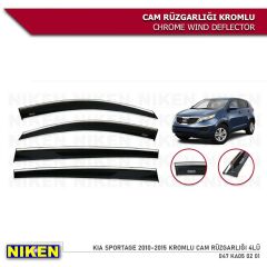 Niken Kromlu Cam Rüzgarlığı Kia Sportage 2010-2015 ile uyumlu