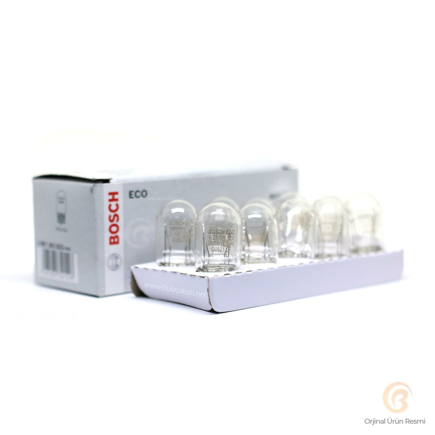 BOSCH AMPUL 12V 21/5W 1016 DİPSİZ 1987302823 10 ADET