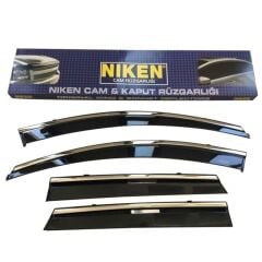 Niken Kromlu Cam Rüzgarlığı Volkswagen Tiguan 2016-2020 ile uyumlu