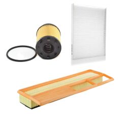 Fiat Linea 1.3 Multijet Euro 4 3'lü Filtre Seti (2007-2012) Bosch