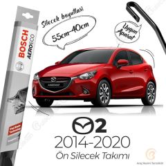 Mazda 2 Muz Silecek Takımı (2014-2020) Bosch Aeroeco