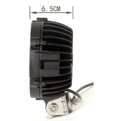 Off-Road Çalışma Lambası 17 LED 51 Watt Metal - Siyah