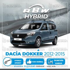 Dacia Dokker Ön Silecek Takımı (2012-2015) RBW Hibrit