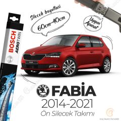 Bosch Aerotwin Muz Silecek Takımı Skoda Fabia 2014-2021 ile uyumlu