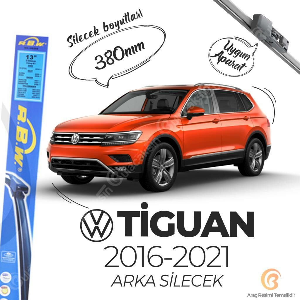 Volkswagen Tiguan Arka Silecek (2016-2021) RBW