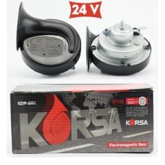 Seger Korsa Dadat Salyangoz Korna 24V ( TEK FİŞLİ )