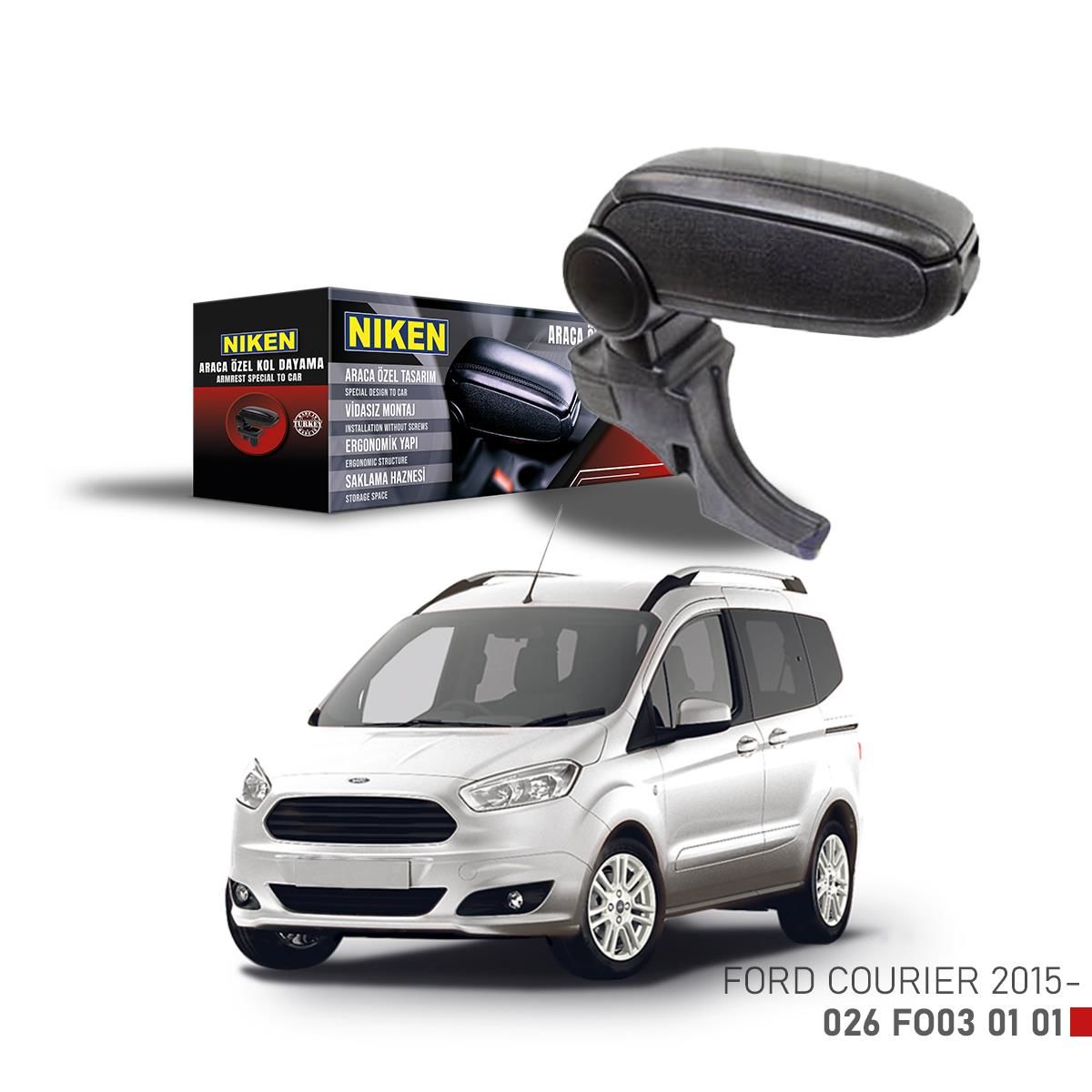 Niken Araca Özel Kol Dayama Kolçak Ford Courier 2015-2020 ile uyumlu