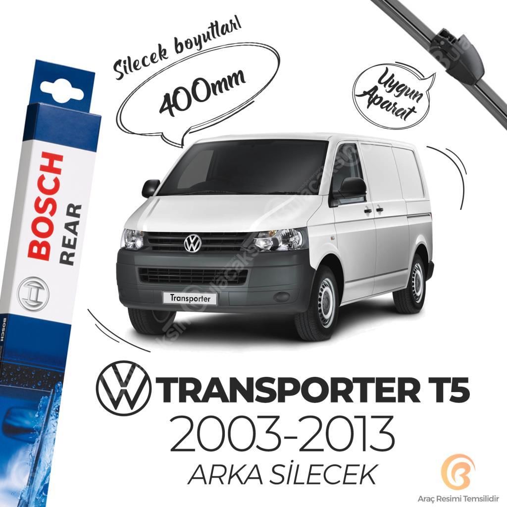 Bosch Rear Arka Silecek VW Transporter T5 2003-2013 ile uyumlu