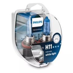 Philips Diamond Vision H11 Beyaz Ampul 12362DVS2 - 2'li Ampul