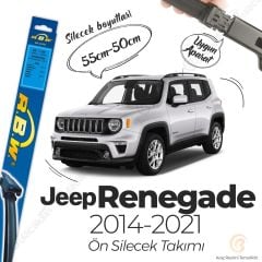 RBW Muz Silecek Takımı Jeep Renegade 2014-2021 ile uyumlu
