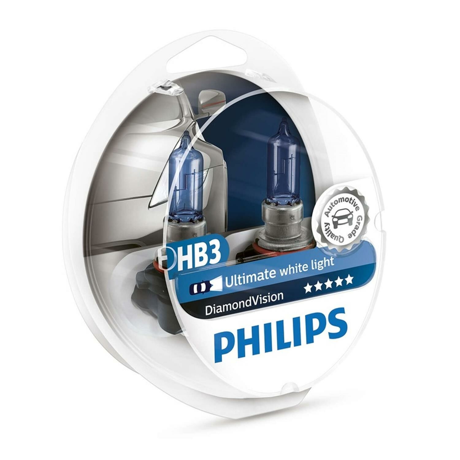 Philips Diamond Vision 9005/Hb3 Beyaz Ampul 9005DVS2 - 2'li Ampul