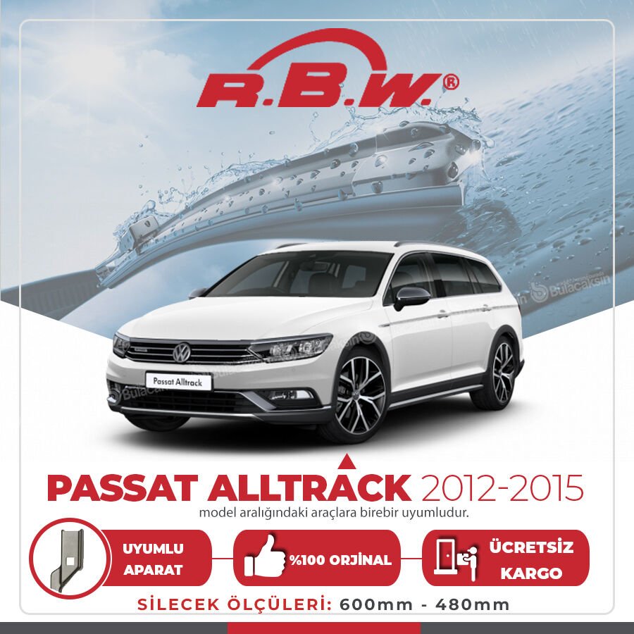 Vw Passat Alltrack Muz Silecek Takımı (2012-2015) RBW
